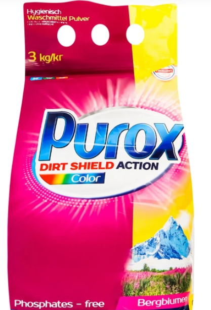 Пральний порошок Purox Color 3 кг